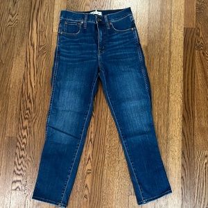 Madewell Stovepipe Jeans TENCEL